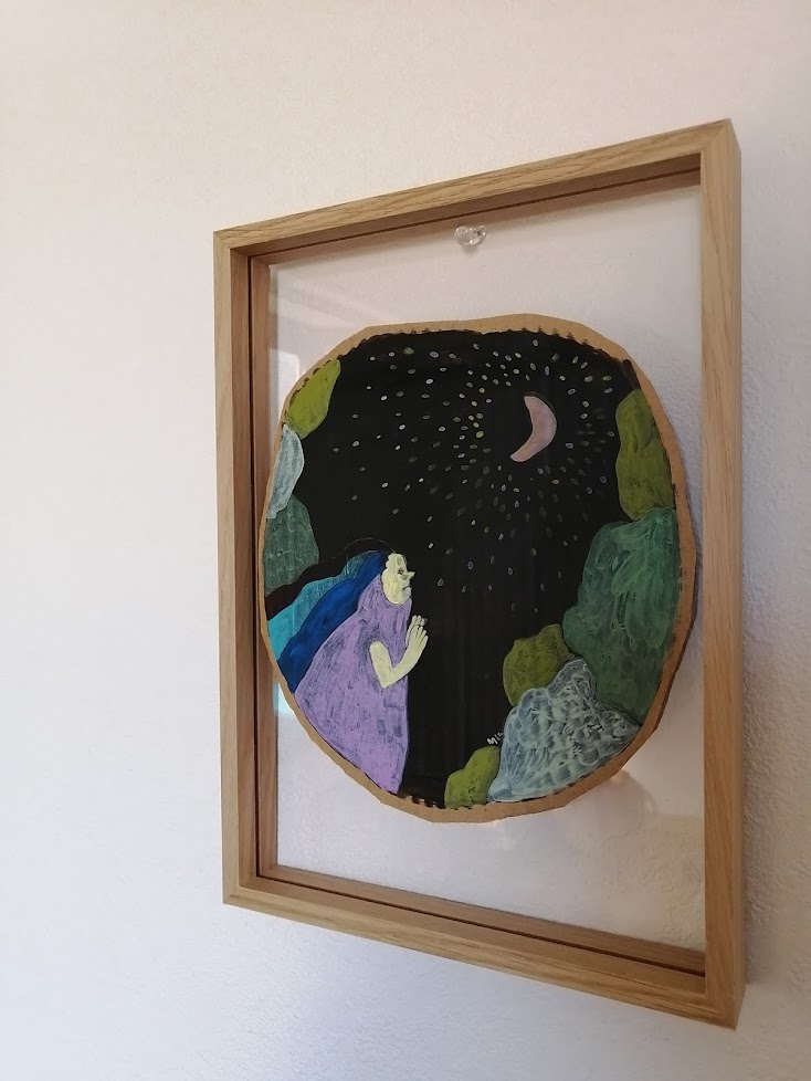 小野塚水美アクリル画７